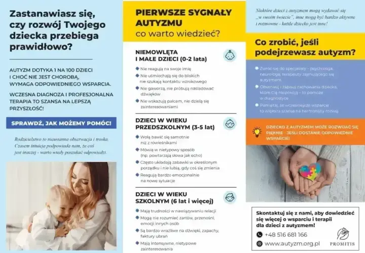 Dziecko autystyczne nie zawsze reaguje na imię, nie szuka kontaktu wzrokowego ani nie dzieli się zainteresowaniami. Wczesne wsparcie to klucz do harmonijnego rozwoju.